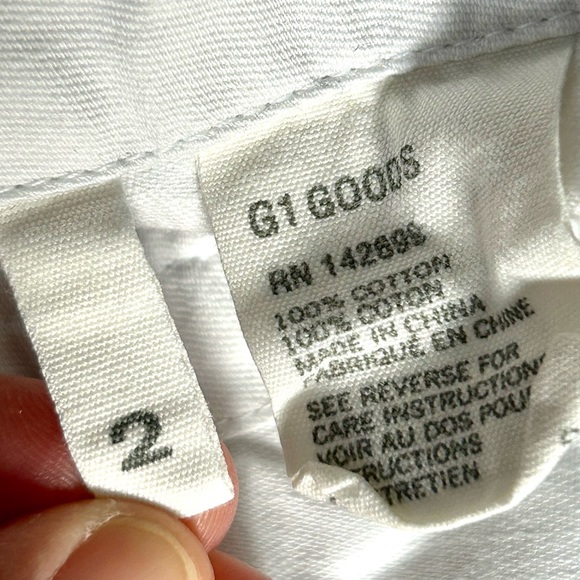 G1 All Purpose Good White Raw Hem 7" Shorts - Picture 6 of 9